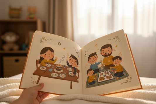 child-holding-storybook - SMAZON