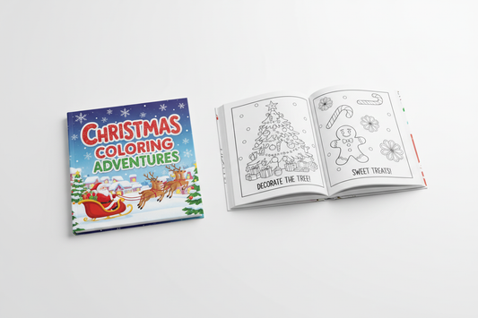christmas-coloring-book-mockup - SMAZON