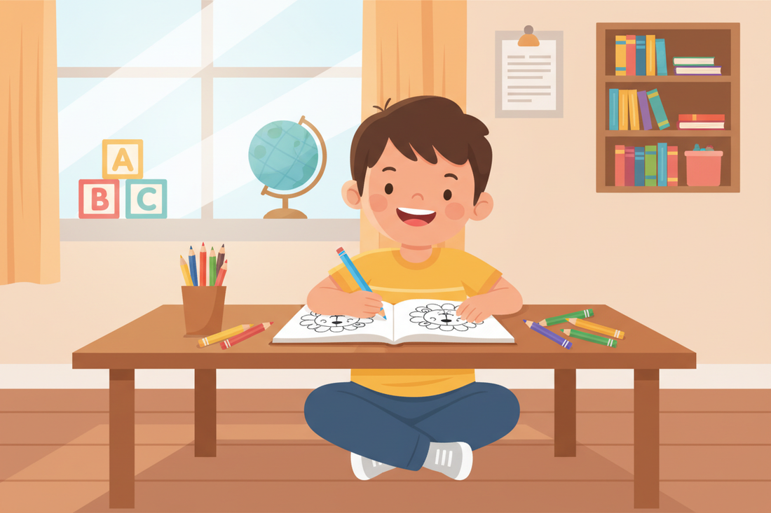 مجموعة ألعاب تعليمية للأطفال: ألغاز، كتب تلوين، مكعبات بناء - SMAZON