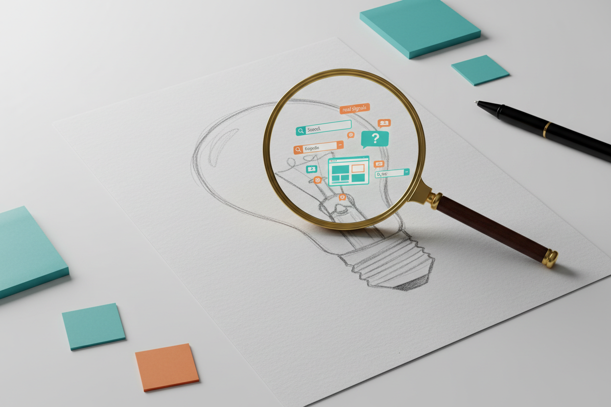 كيف تختبر فكرة منتج رقمي قبل تصميمه وبيعه؟ | مدونة DAZIREL