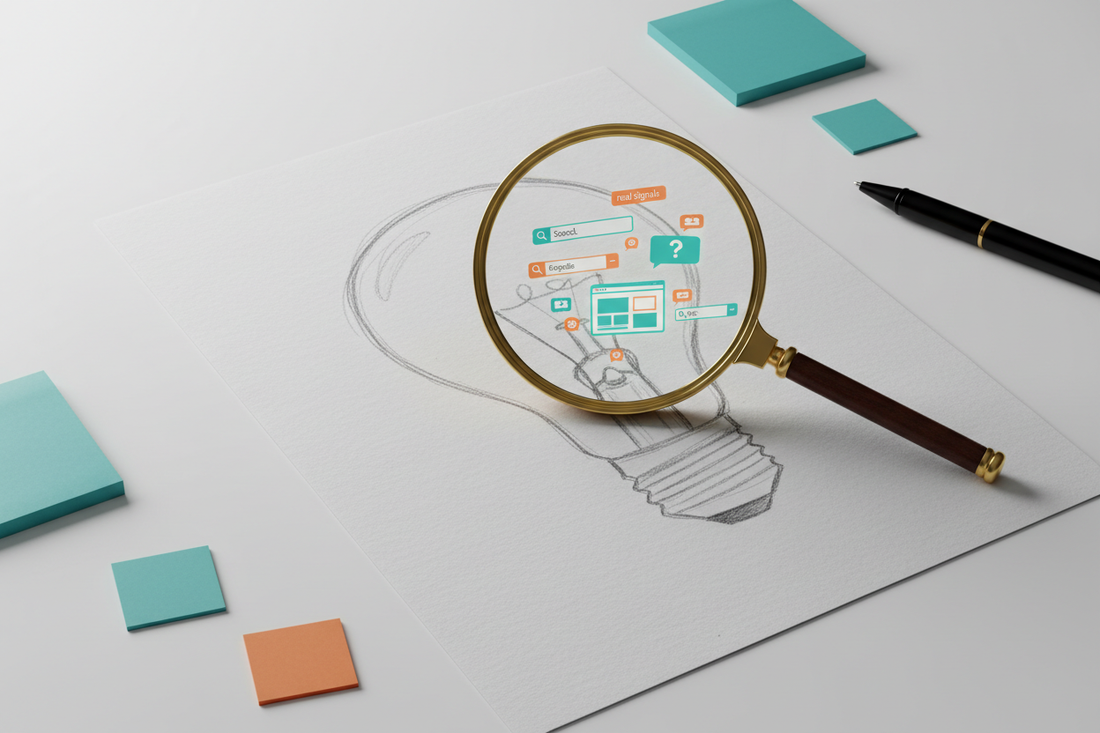 كيف تختبر فكرة منتج رقمي قبل تصميمه وبيع؟