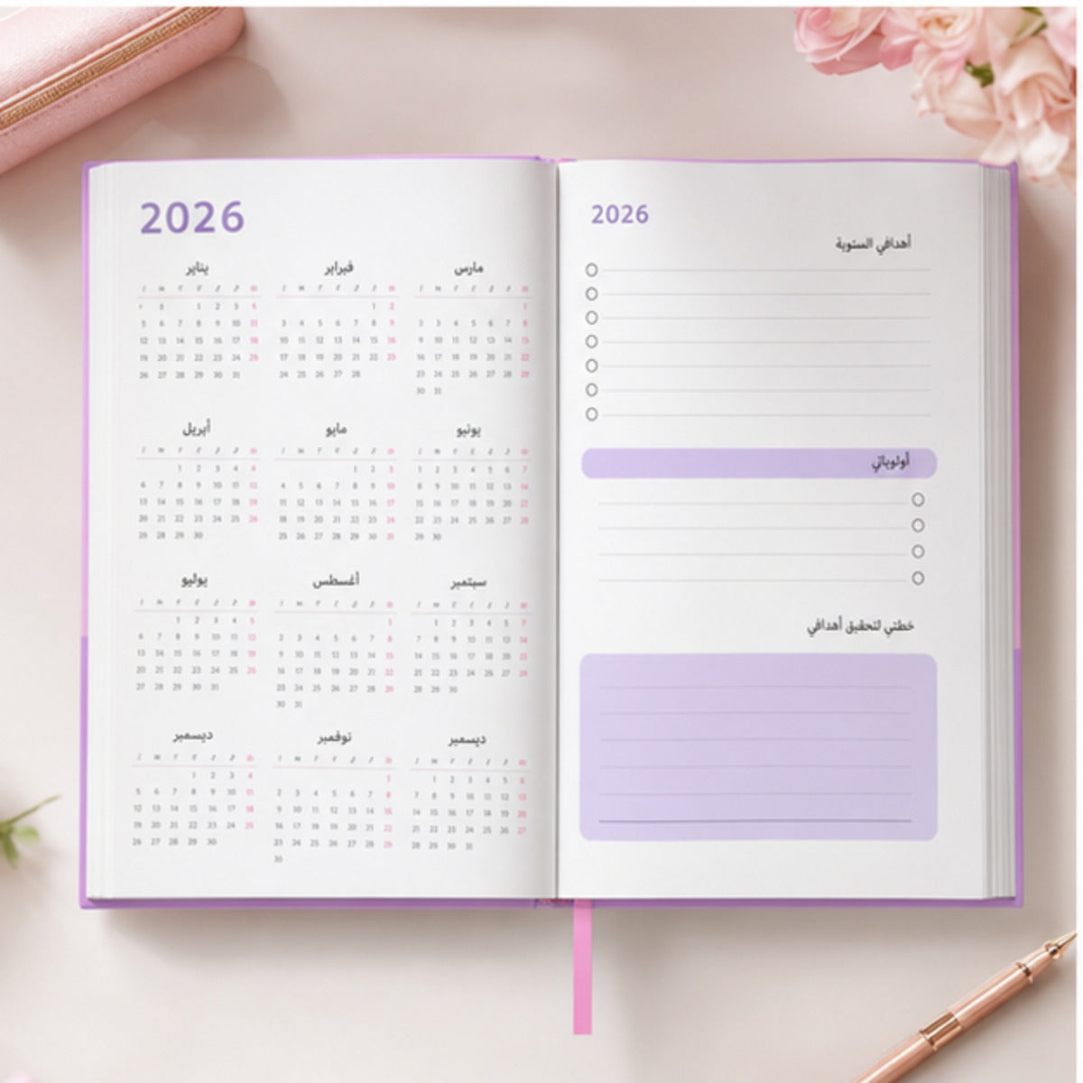 2026 Annual Vision Planner | Women's Design