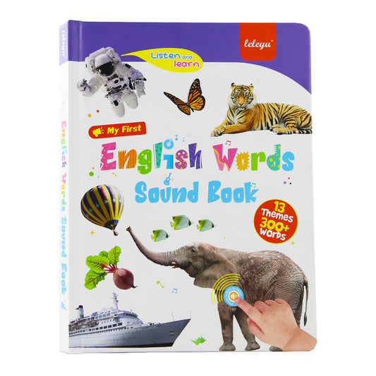 English Word-to-point Book Early Education Learning Toy For Children