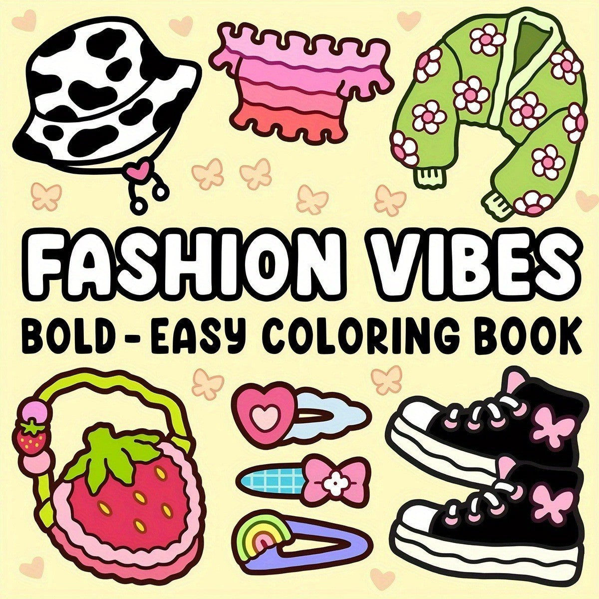 Cute Animal Coloring Book | 36 Designs – Easy & Fun for Kids Ages 6–12