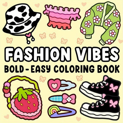 Cute Animal Coloring Book | 36 Designs – Easy & Fun for Kids Ages 6–12