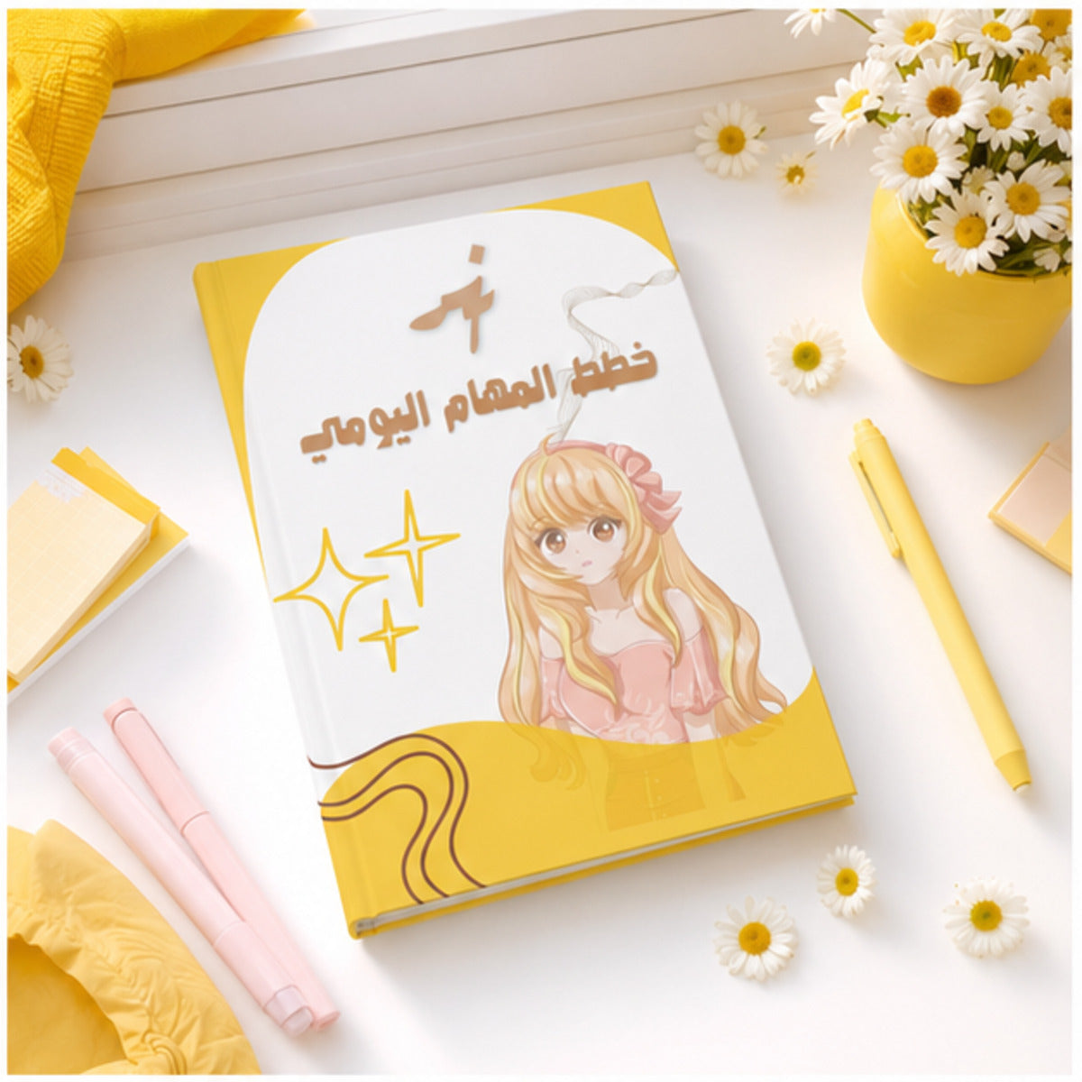 Cute Daily Planner | 33 Woman Pages