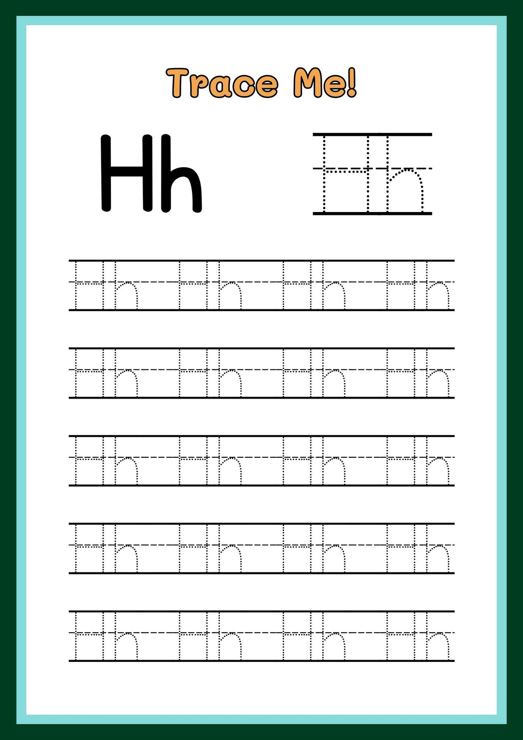 My Little ABC Tracing Booklet for Kids