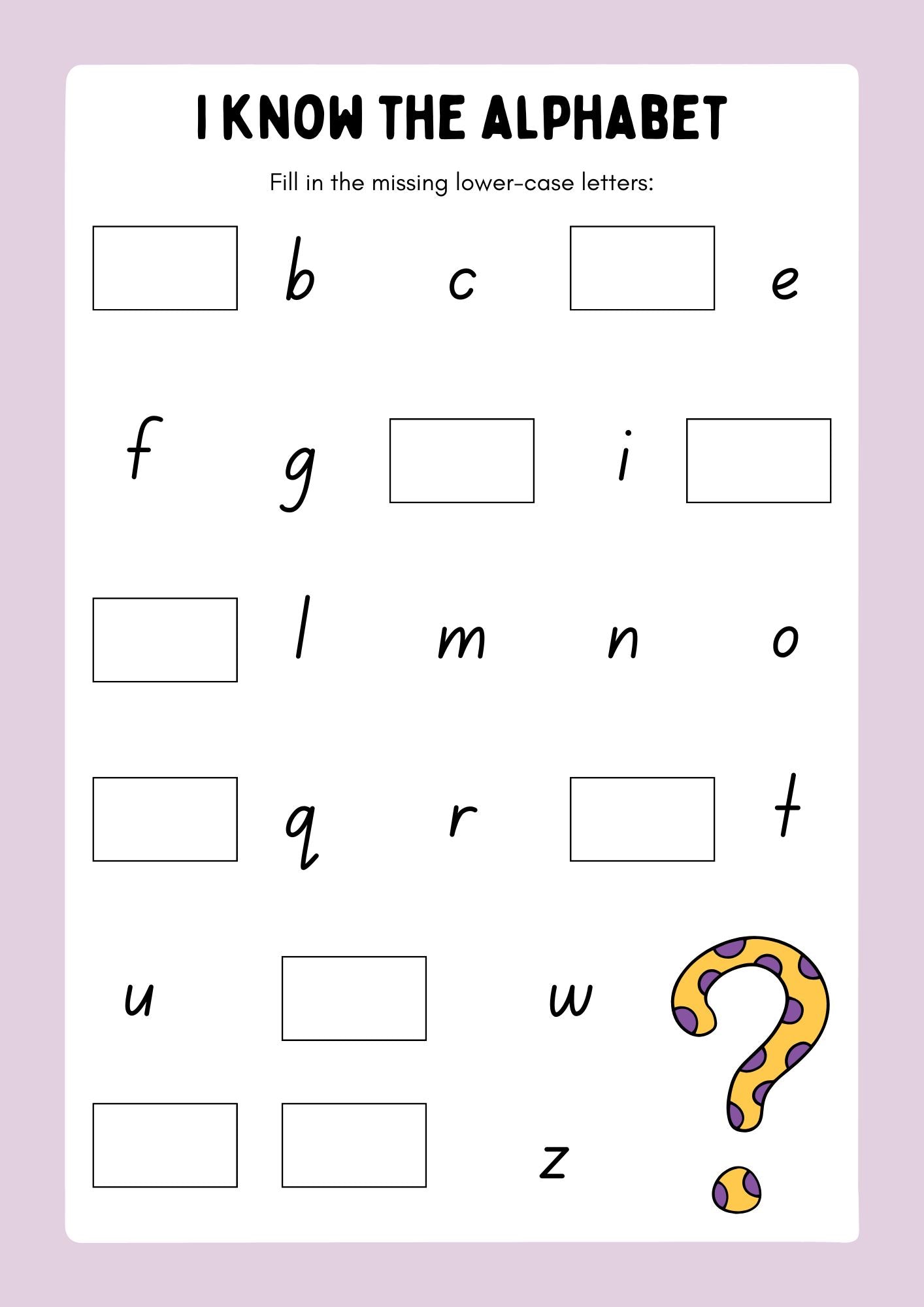 School Readiness Activity Pack for Kids