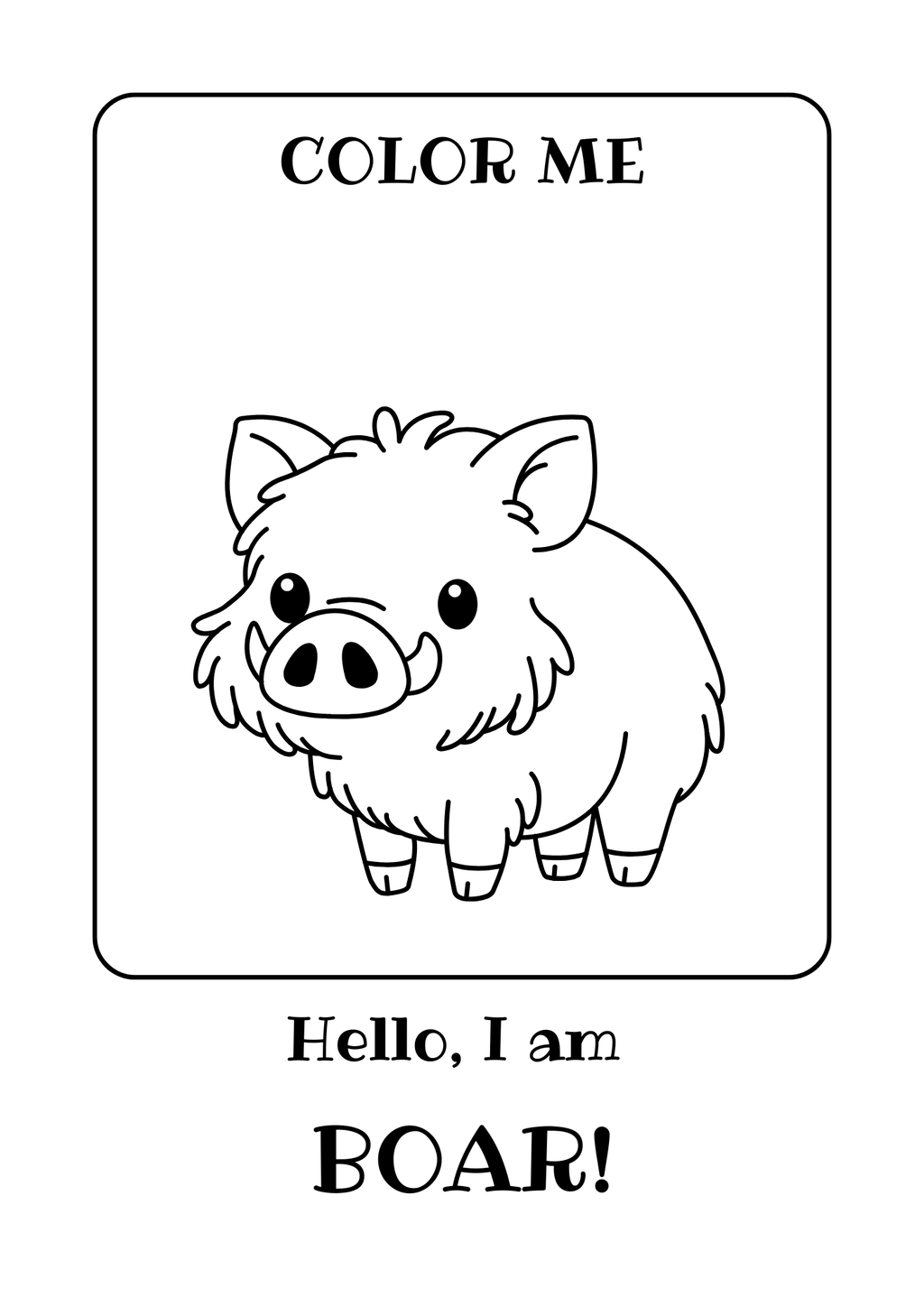 أصدقاء الغابة – تلوين ممتع للأطفال Jungle Adventure Coloring Book