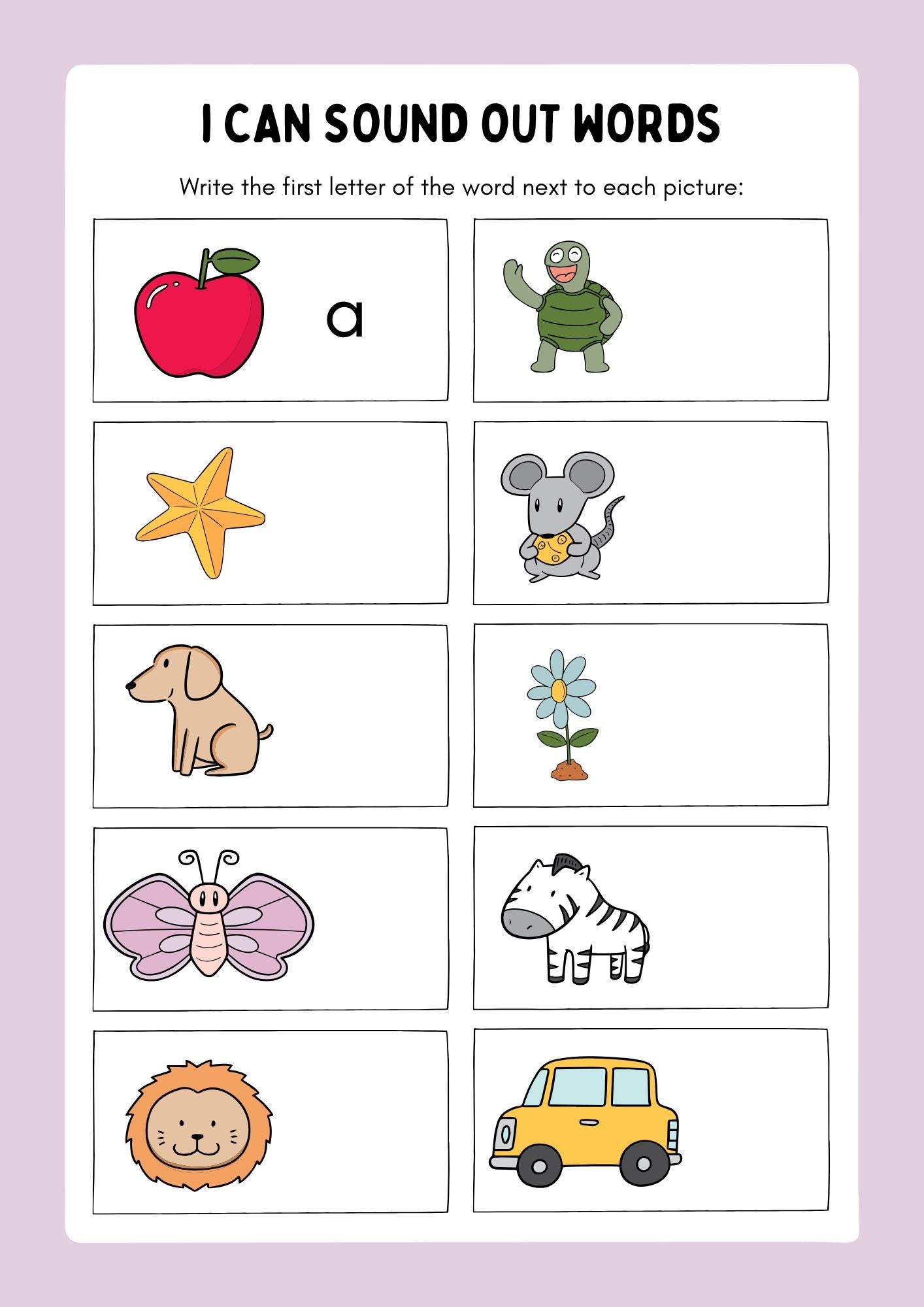 School Readiness Activity Pack for Kids