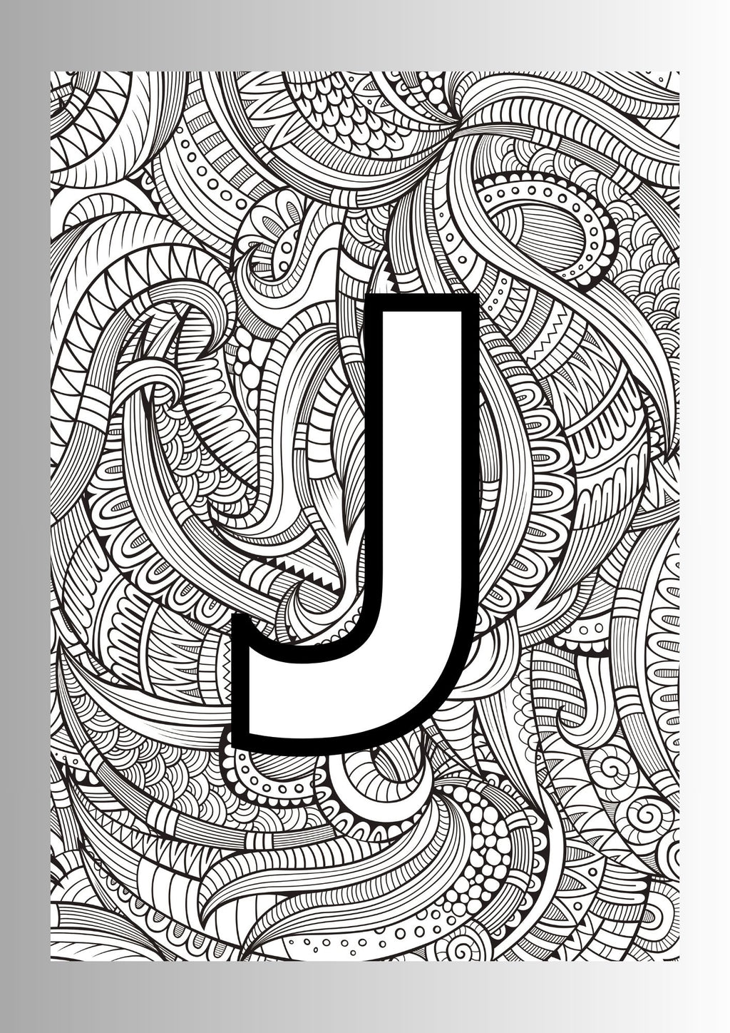 Educational Coloring Book for Kids – Editable Template (Digital)