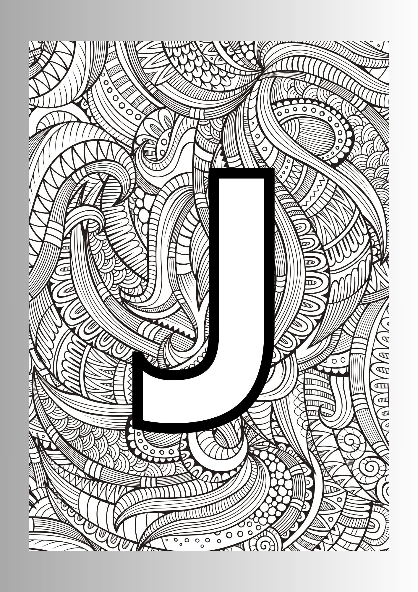 Educational Coloring Book for Kids – Editable Template (Digital)