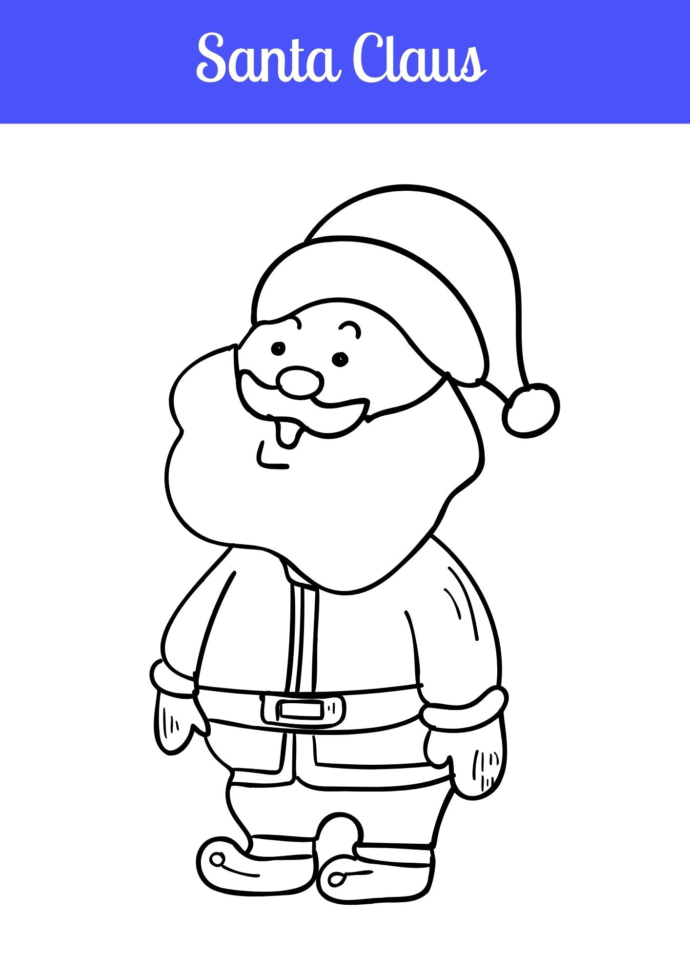 Christmas Coloring Book for Kids – Editable Canva Template & Printable PDF