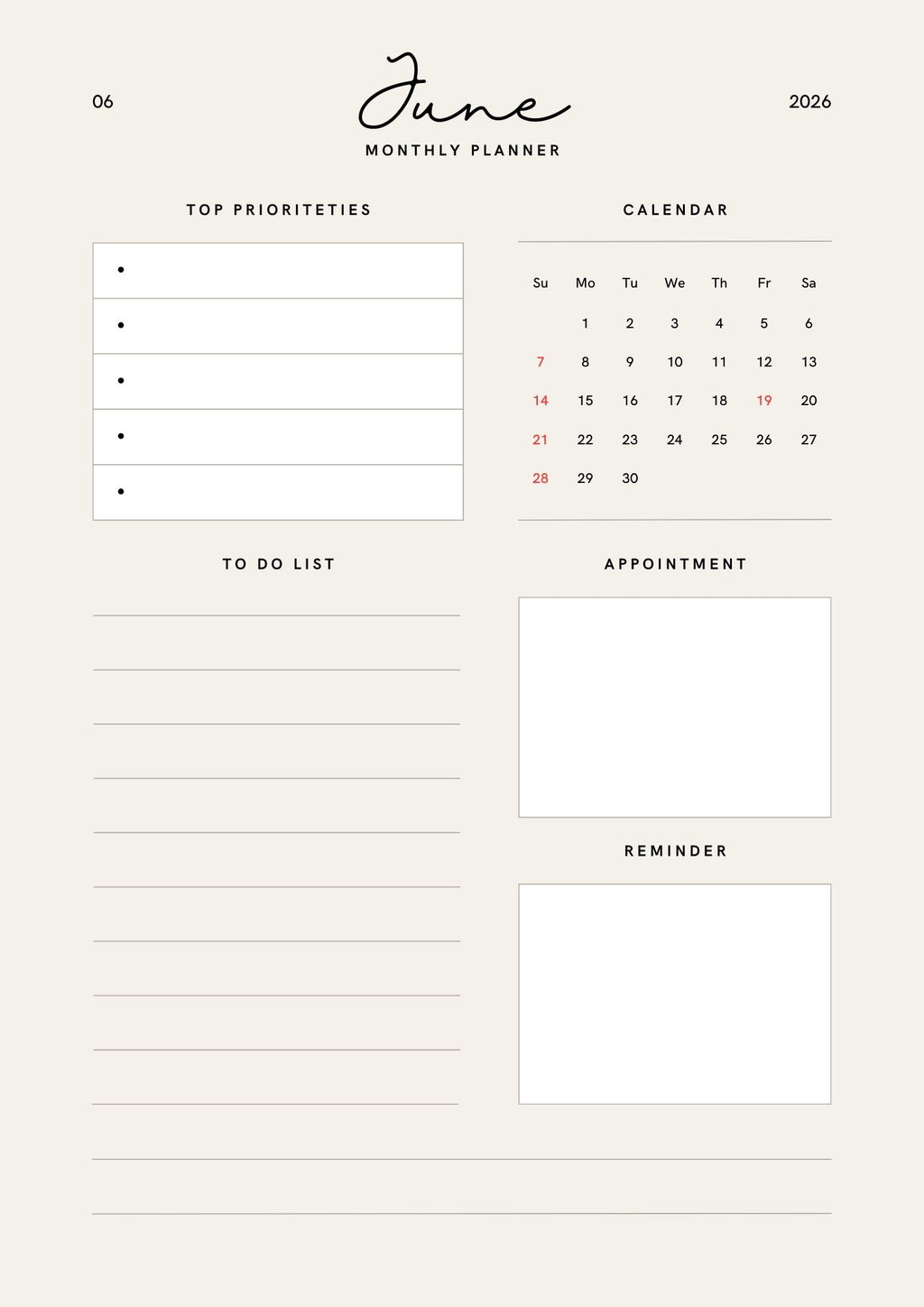Smart Annual Planning System