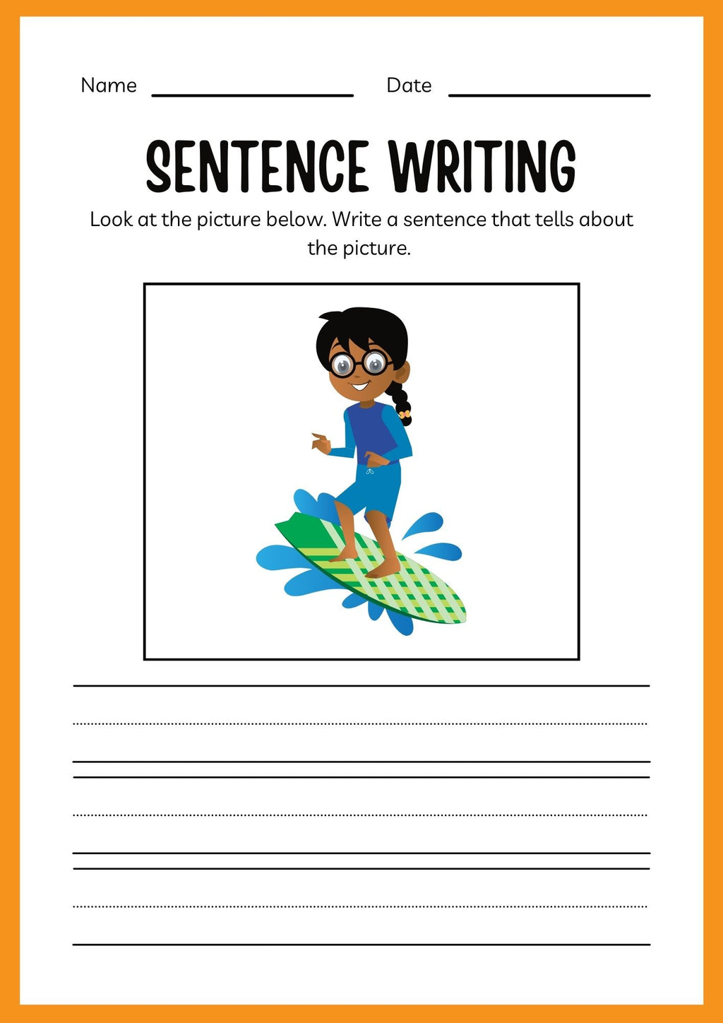 Clothes ESL Workbook for Kids