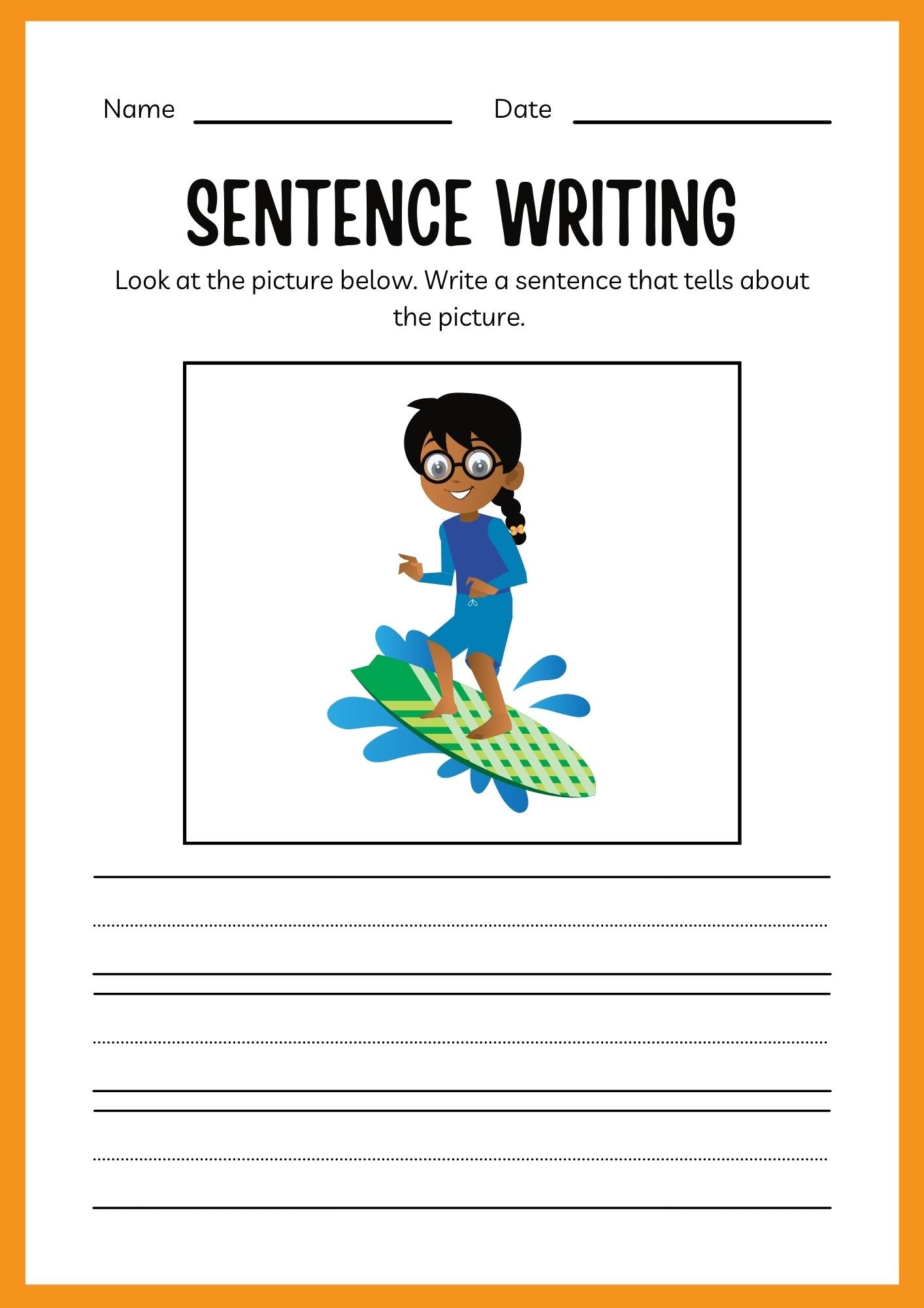 Clothes ESL Workbook for Kids