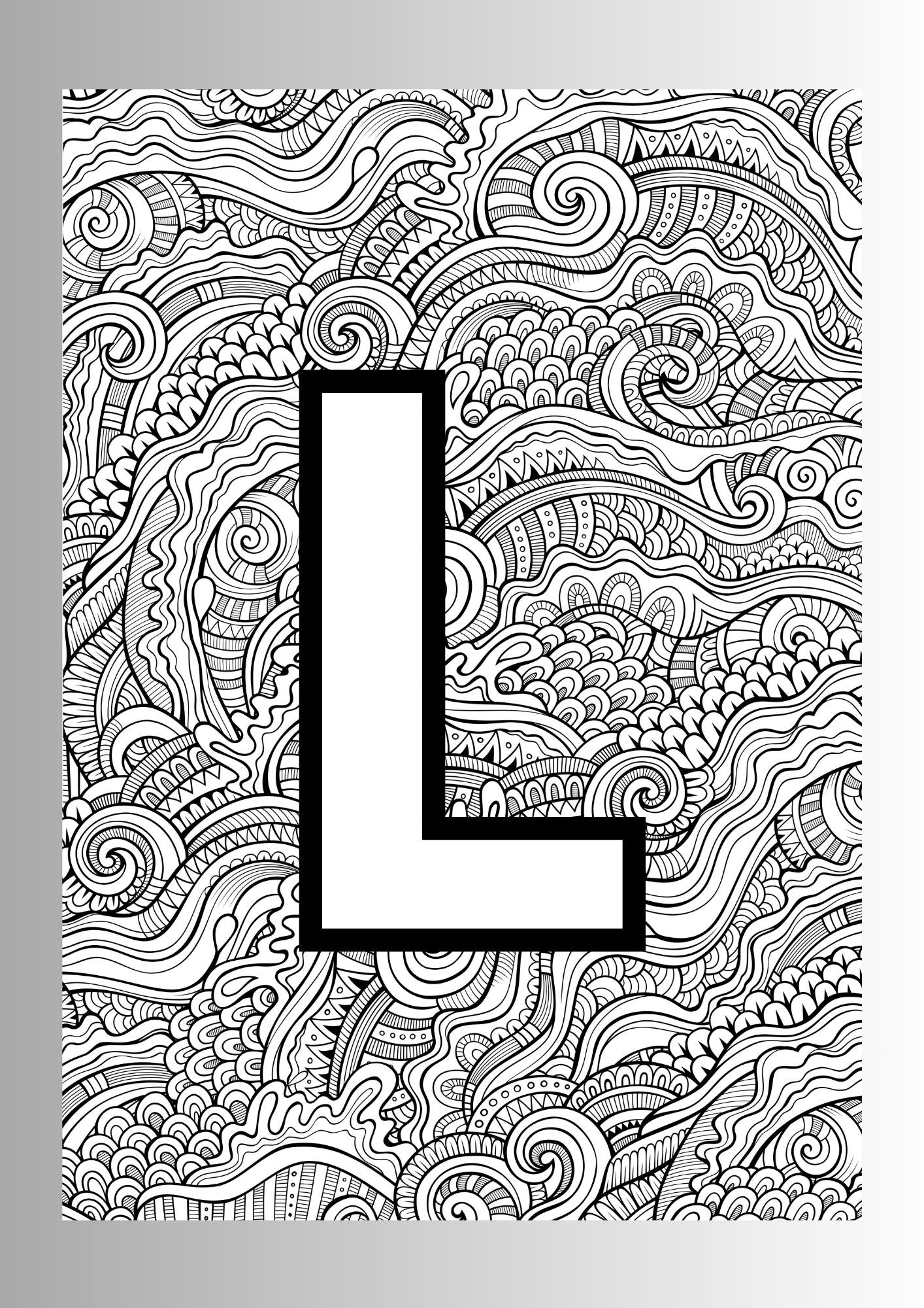 Educational Coloring Book for Kids – Editable Template (Digital)