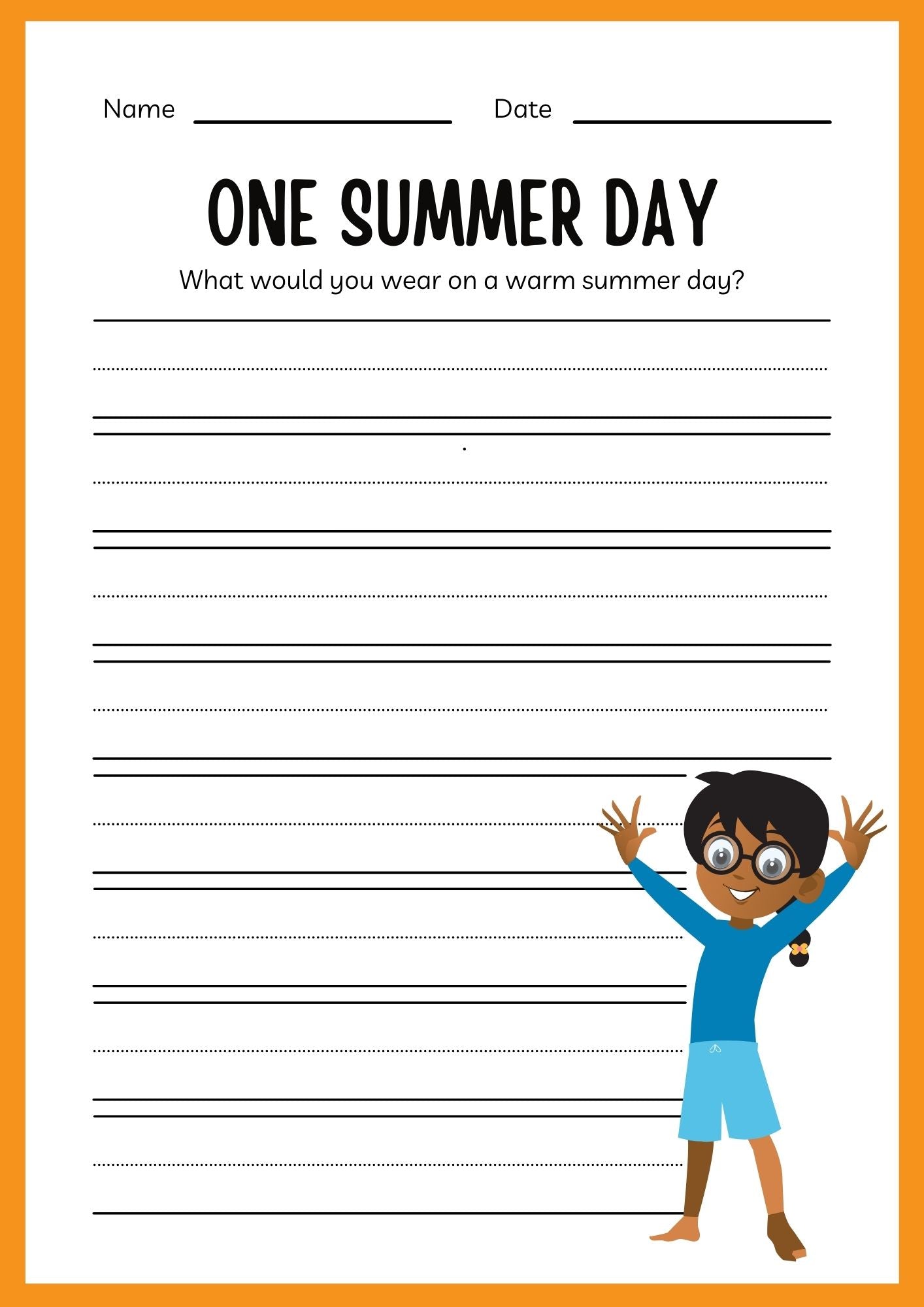 Clothes ESL Workbook for Kids