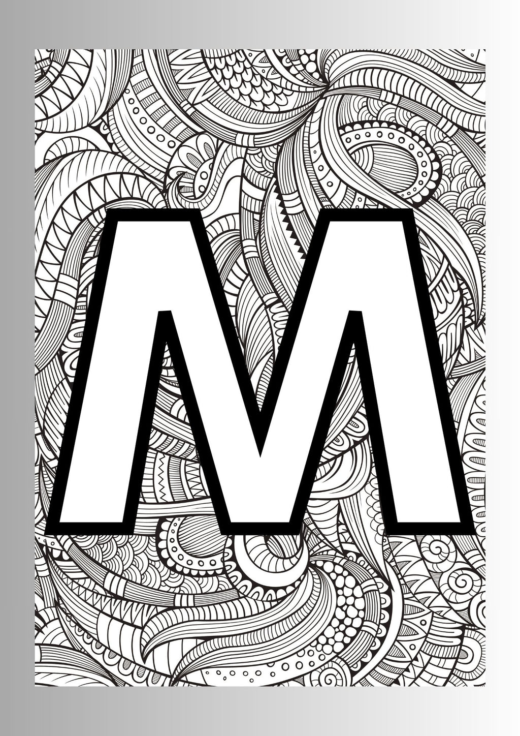 Educational Coloring Book for Kids – Editable Template (Digital)