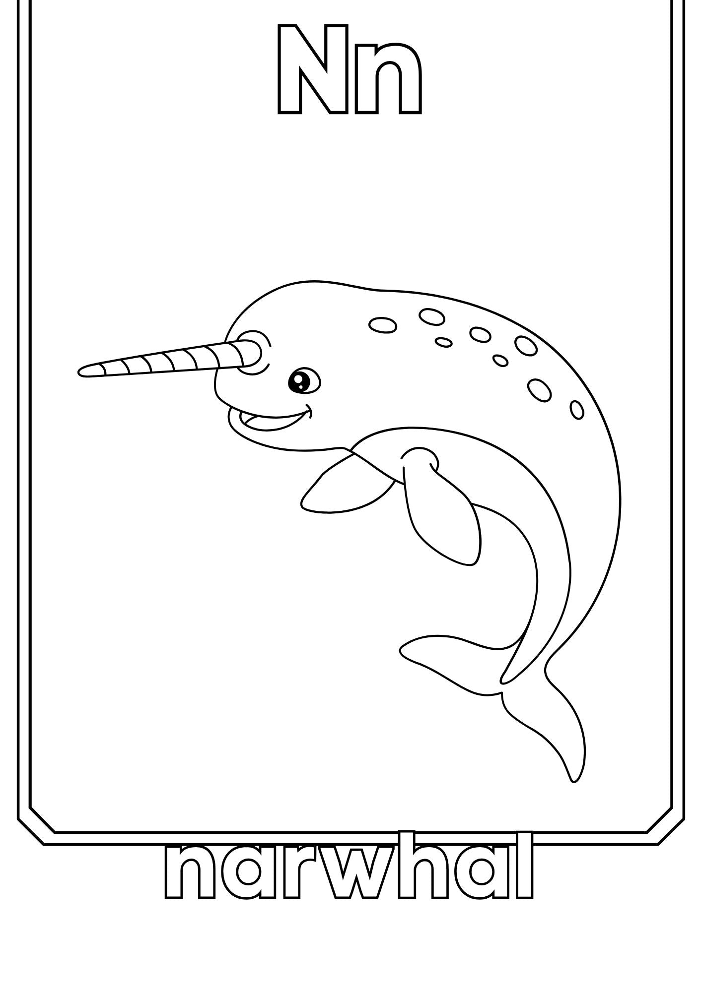 Animal Alphabet Coloring Book – ABC Learning for Kids