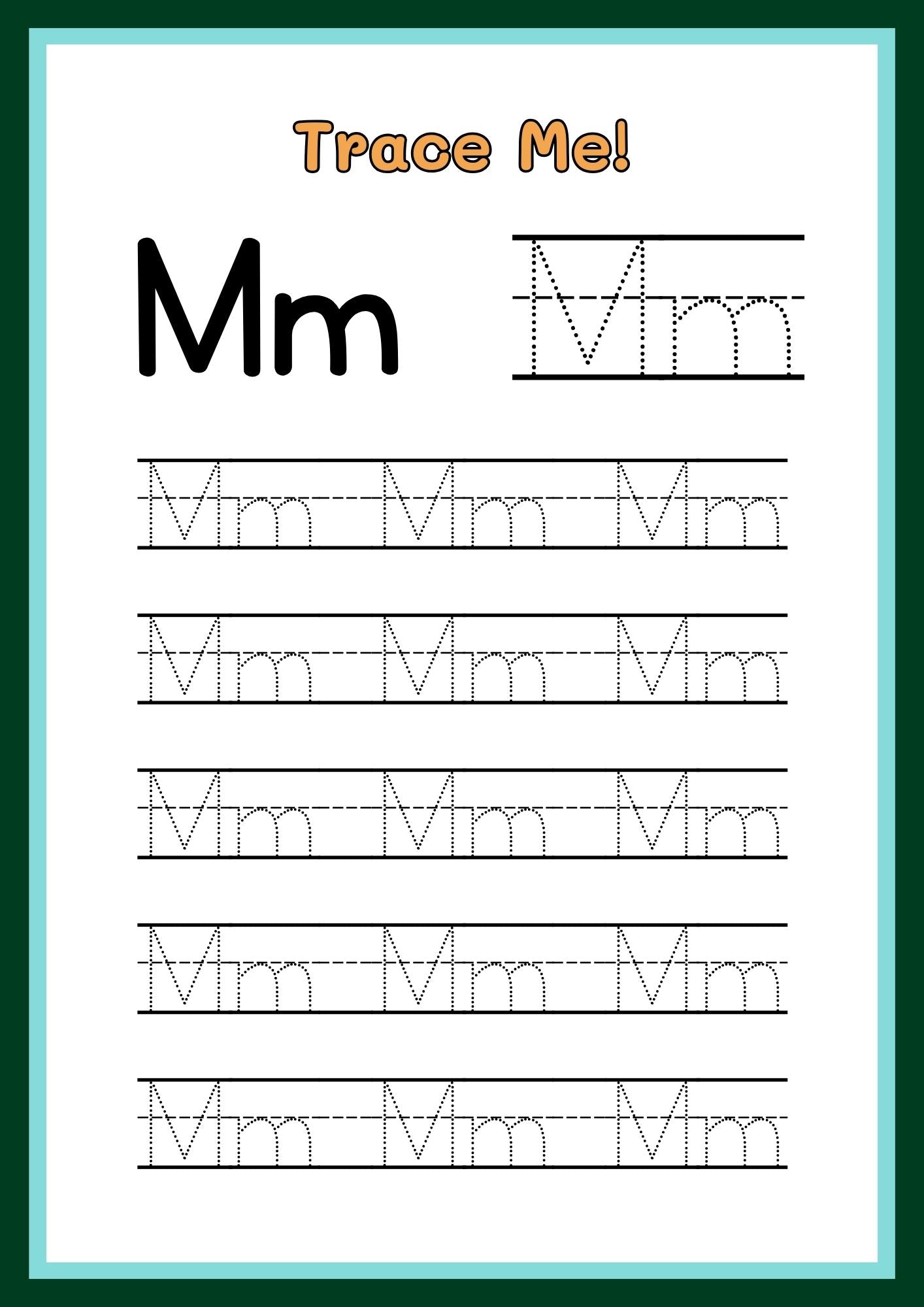 My Little ABC Tracing Booklet for Kids