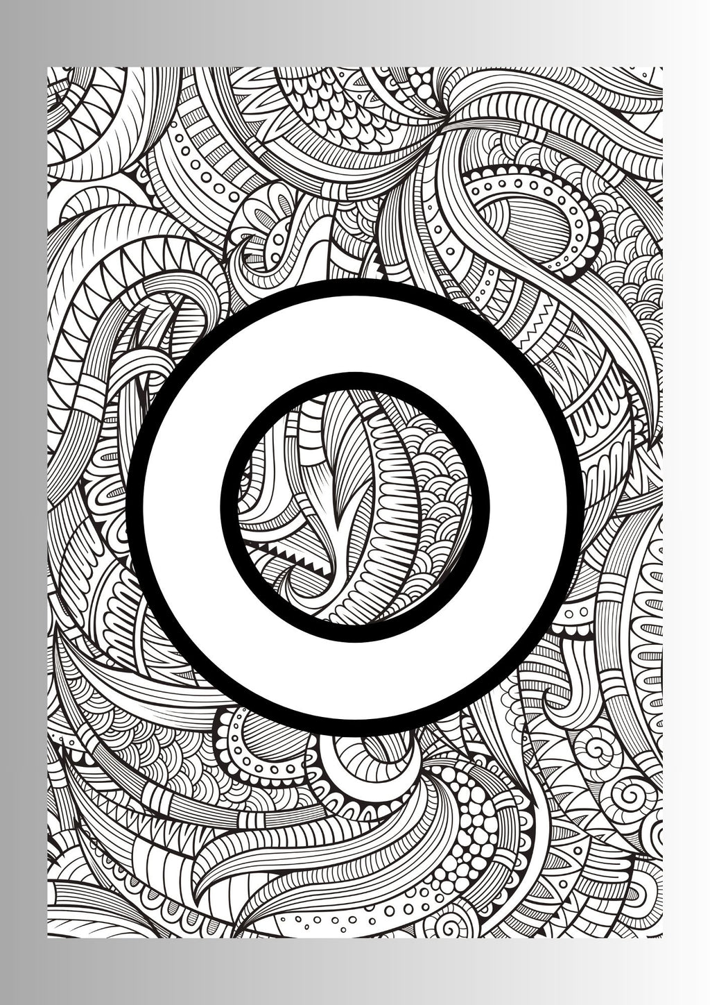 Educational Coloring Book for Kids – Editable Template (Digital)