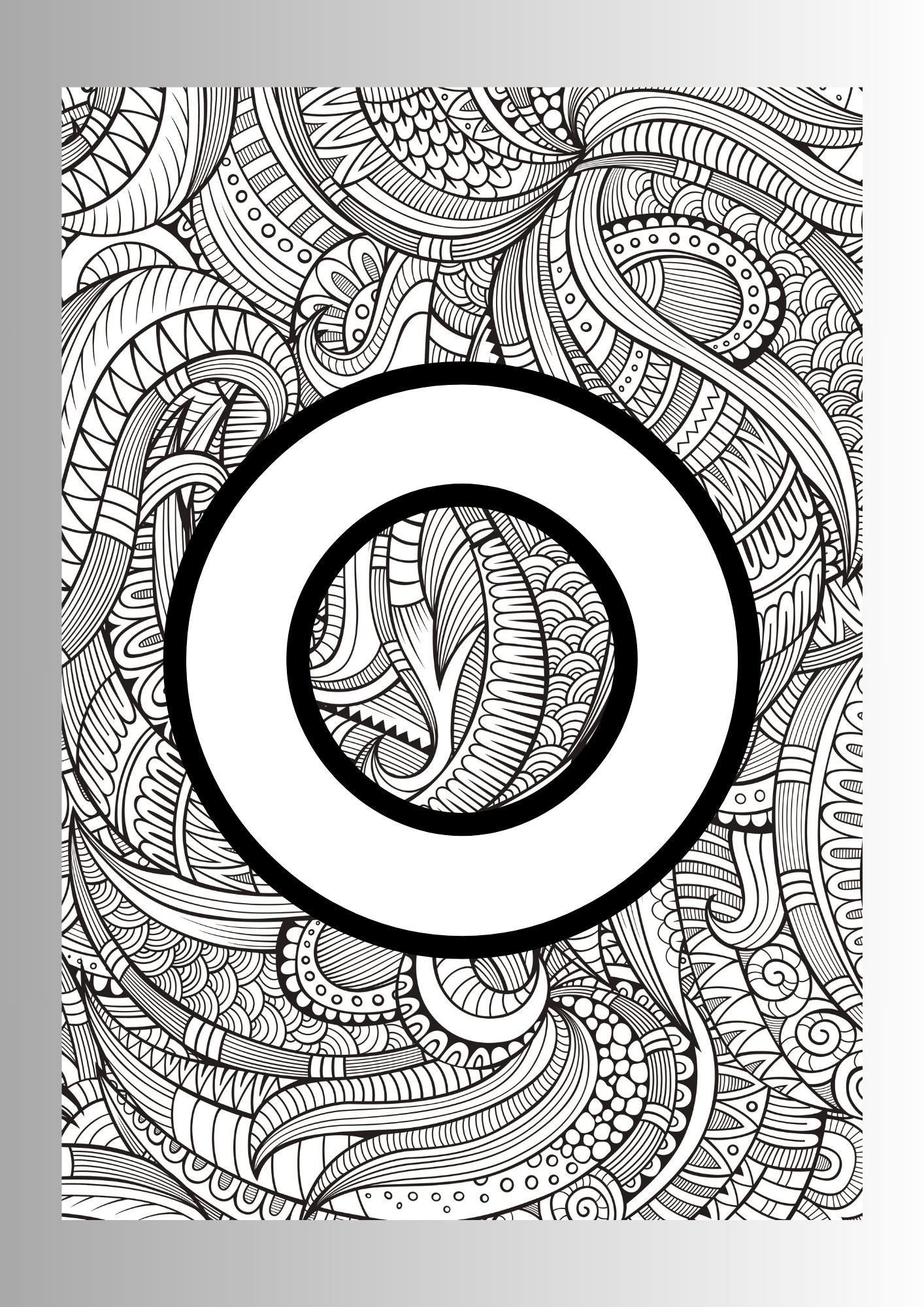Educational Coloring Book for Kids – Editable Template (Digital)
