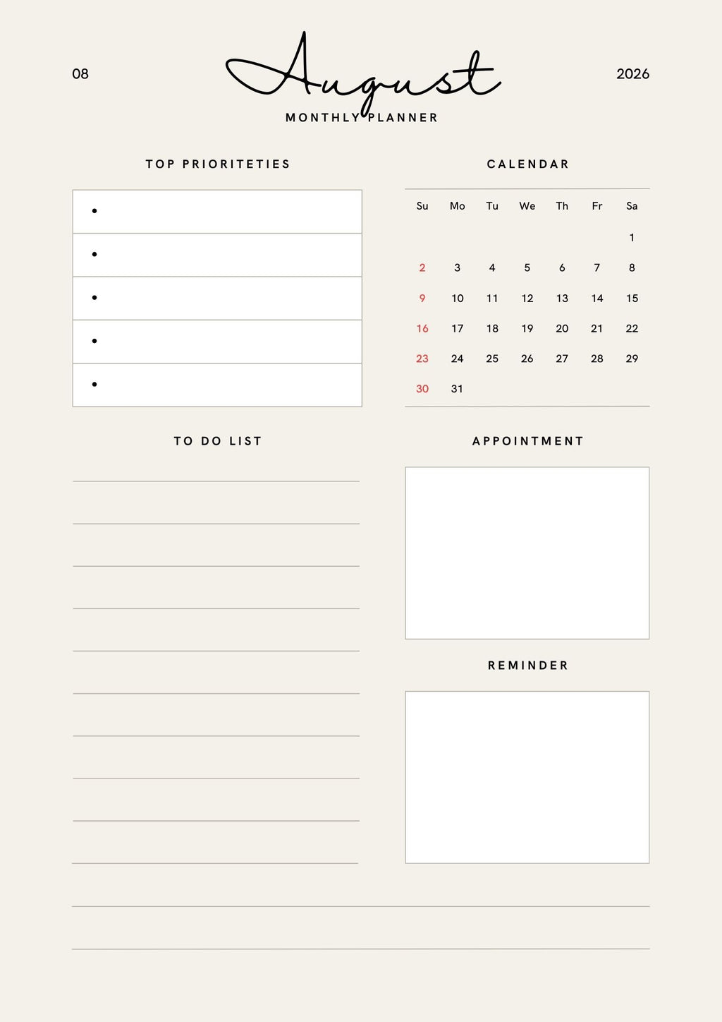 Smart Annual Planning System