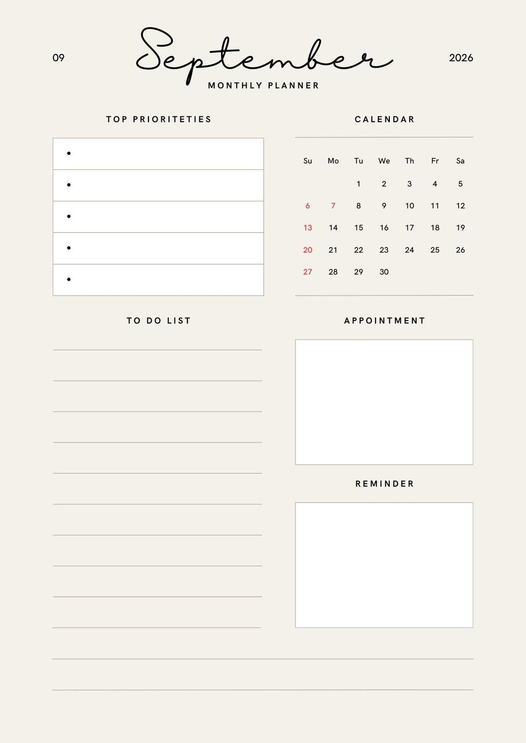 Smart Annual Planning System