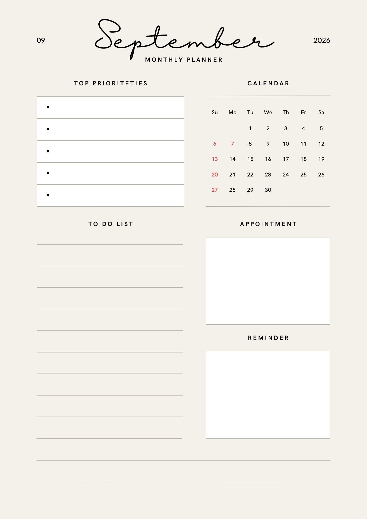 Smart Annual Planning System