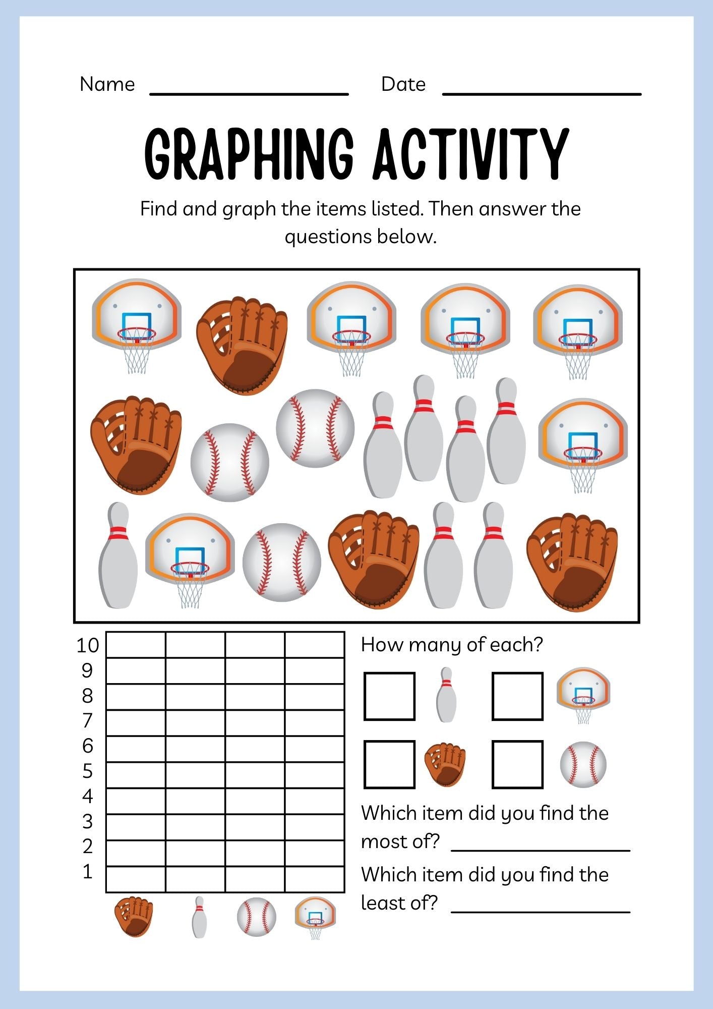 Sports ESL Workbook for Kids