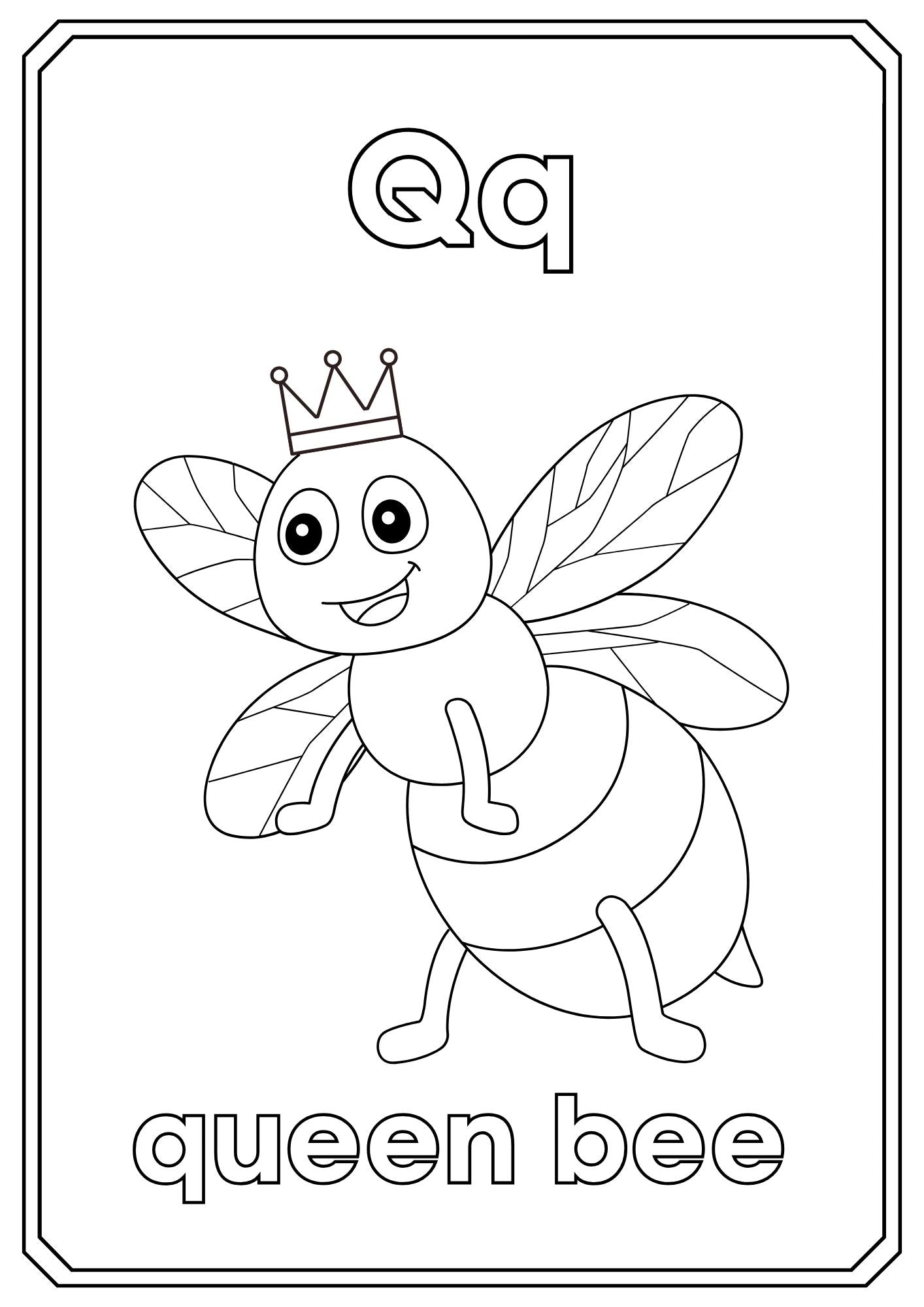 Animal Alphabet Coloring Book – ABC Learning for Kids