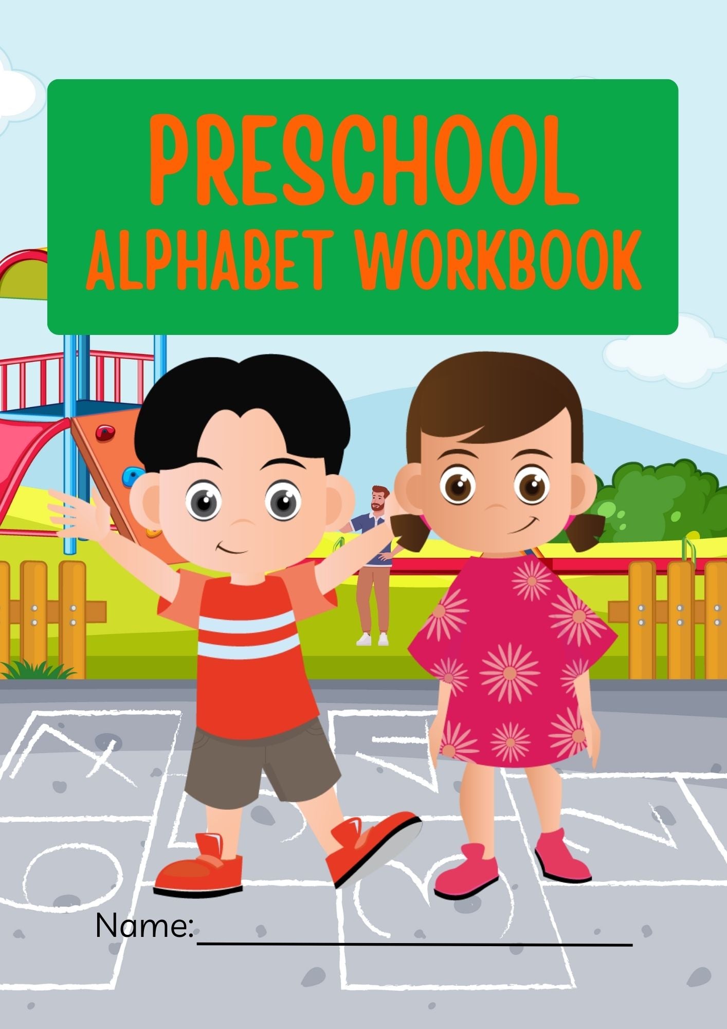 Preschool Alphabet Workbook – 108 Educational Pages