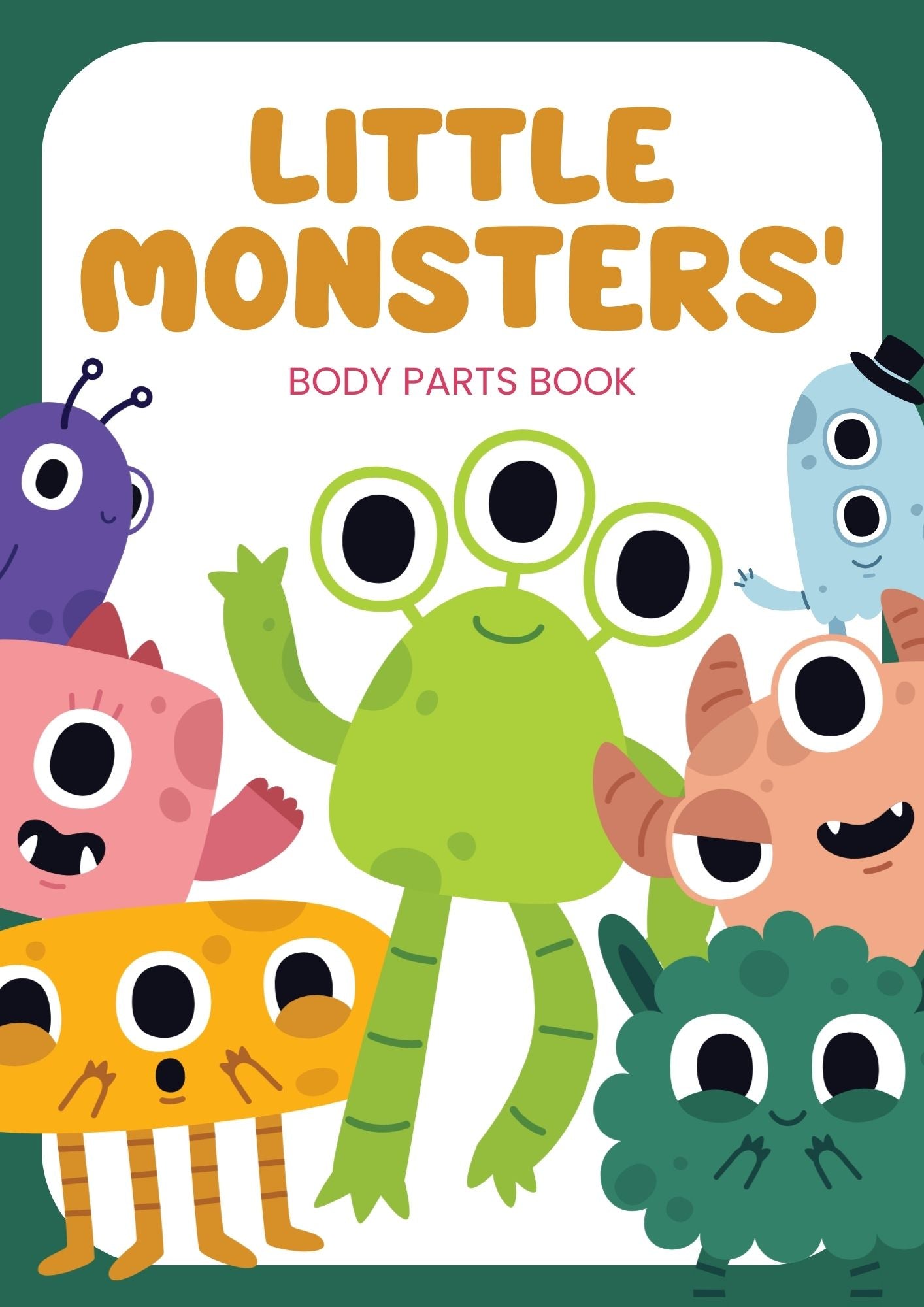 Little Monsters Activity & Coloring Book for Kids
