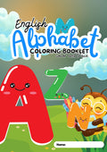 English Alphabet Coloring & Tracing Booklet (A–Z)