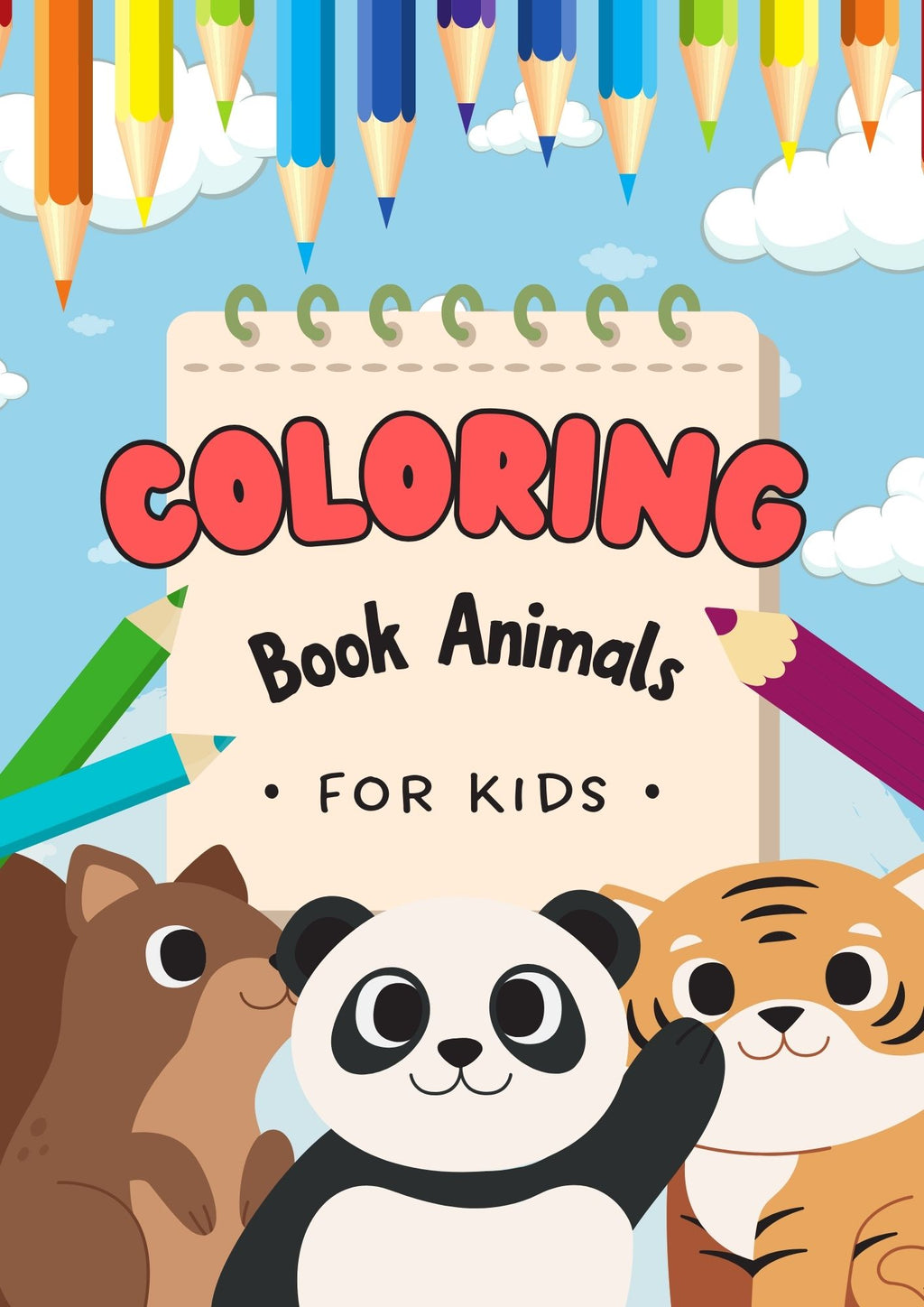 Animal Alphabet Coloring Book – ABC Learning for Kids