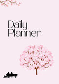 Pink Blossom Daily Planner – Minimal Feminine Planner
