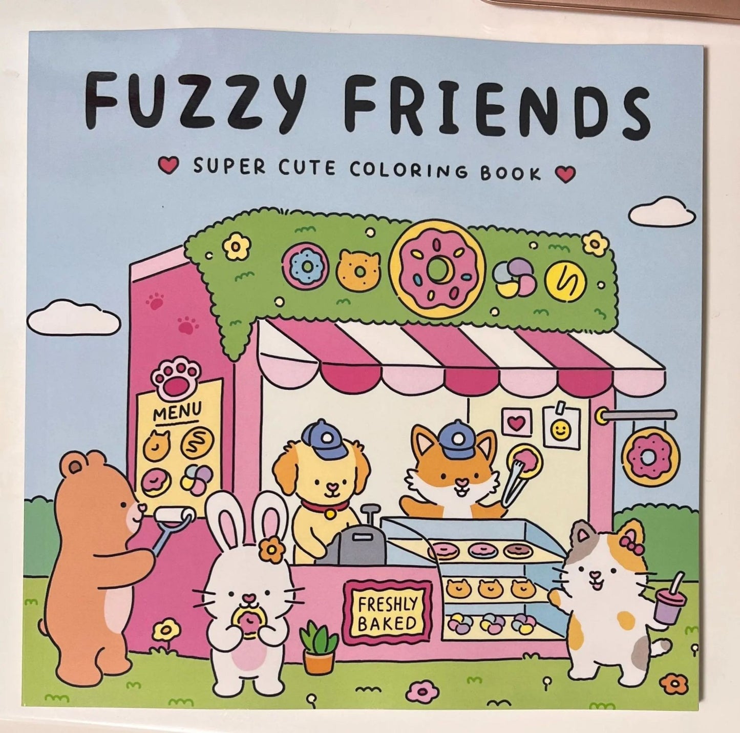 Cute Animal Coloring Book | 36 Designs – Easy & Fun for Kids Ages 6–12
