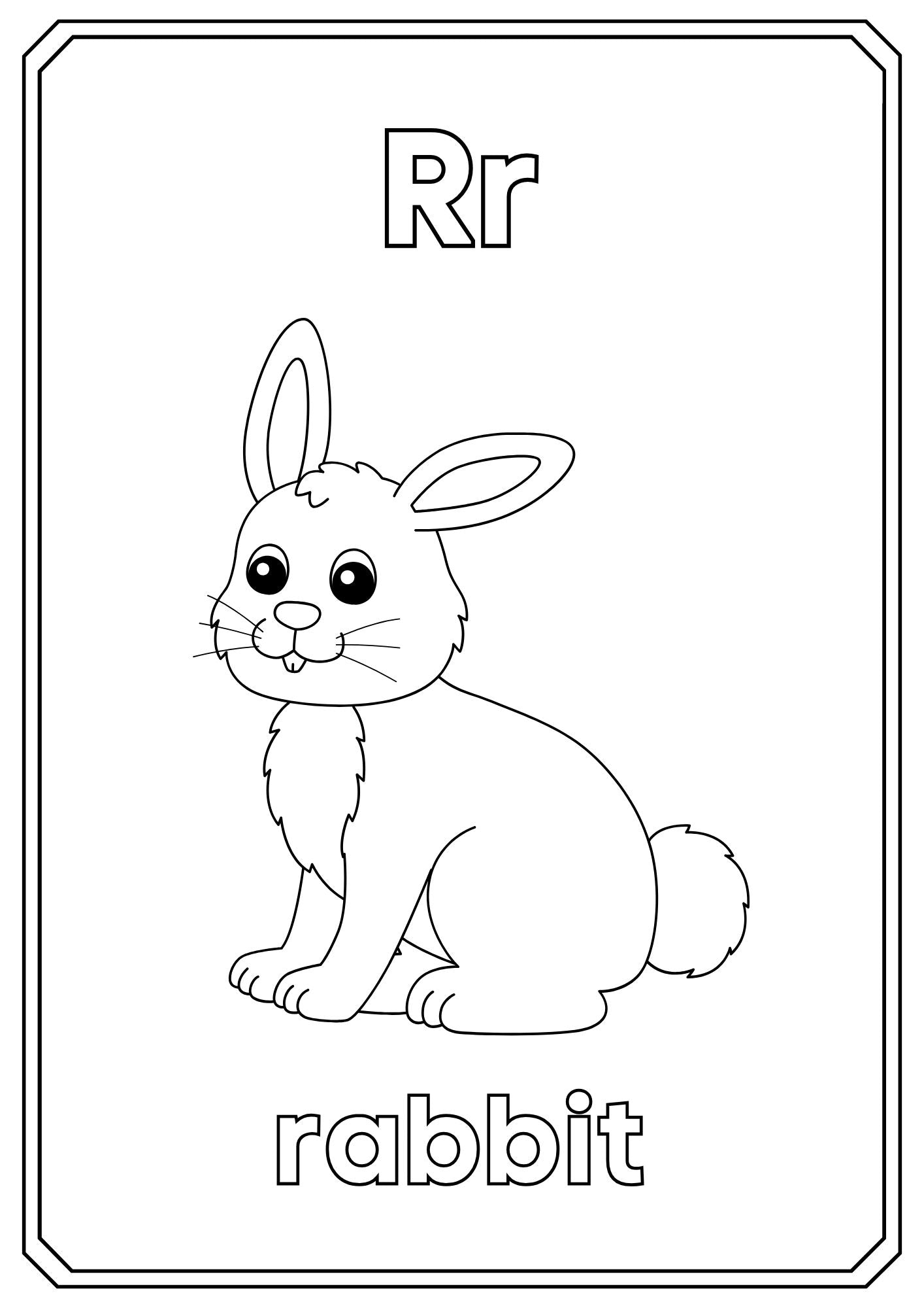 Animal Alphabet Coloring Book – ABC Learning for Kids