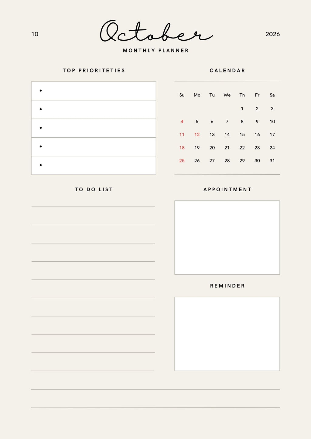 Smart Annual Planning System