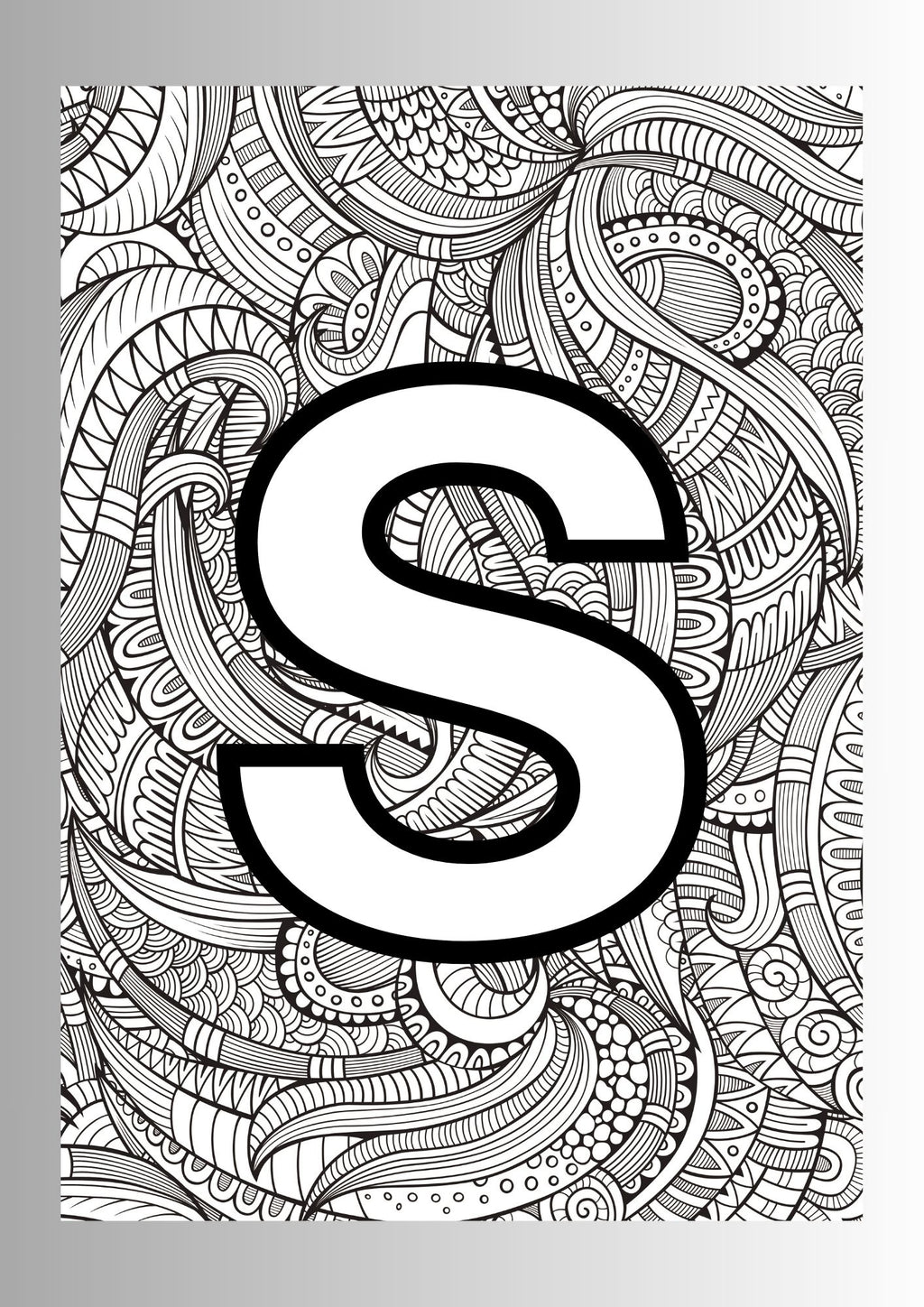 Educational Coloring Book for Kids – Editable Template (Digital)