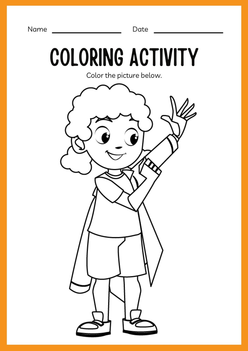 Clothes ESL Workbook for Kids