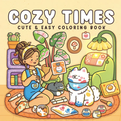 Cute Animal Coloring Book | 36 Designs – Easy & Fun for Kids Ages 6–12