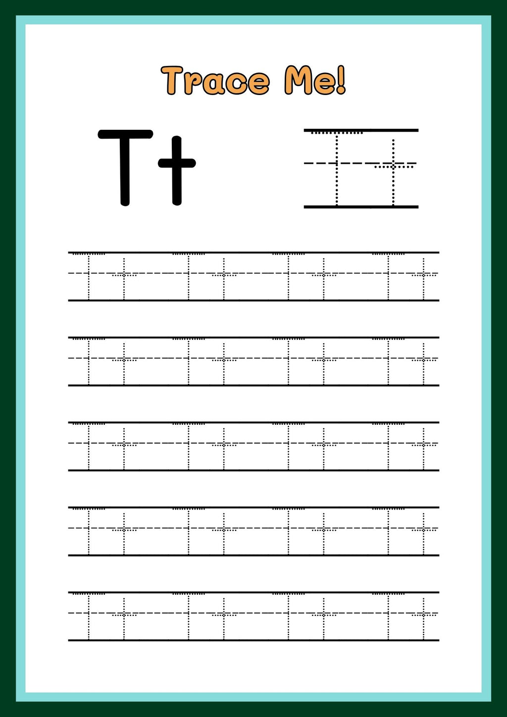 My Little ABC Tracing Booklet for Kids