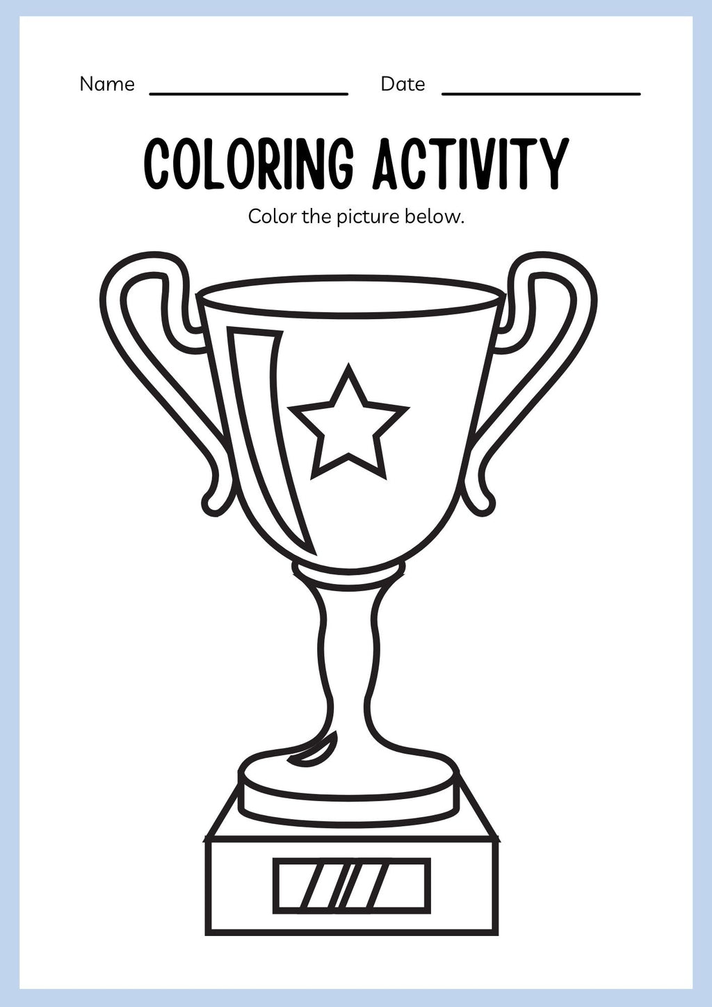 Sports ESL Workbook for Kids