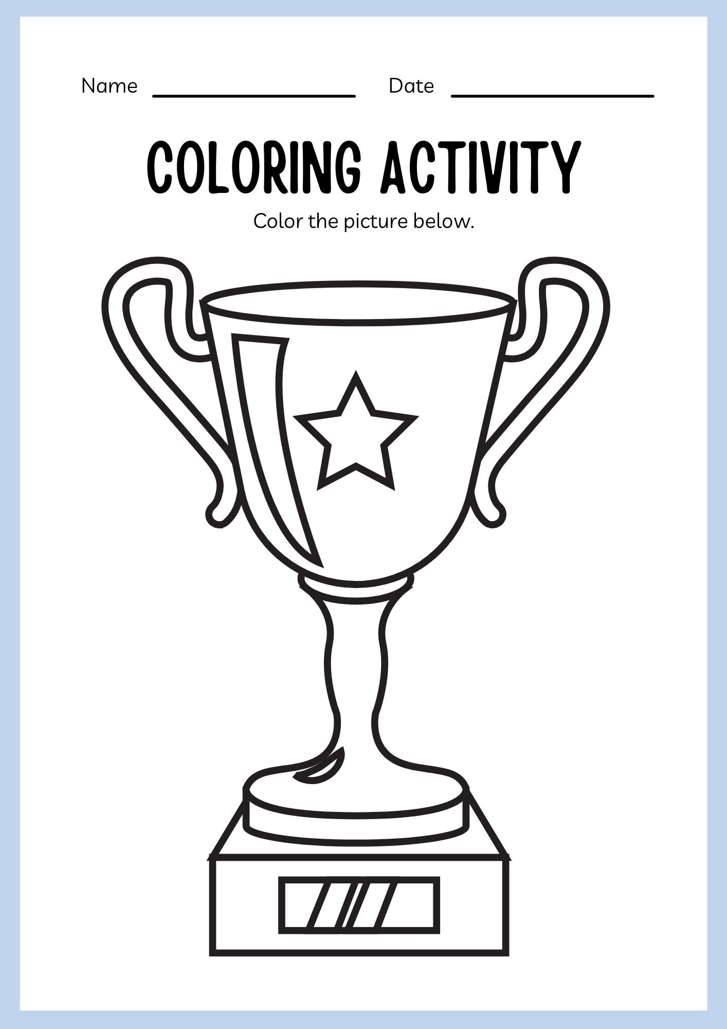 Sports ESL Workbook for Kids