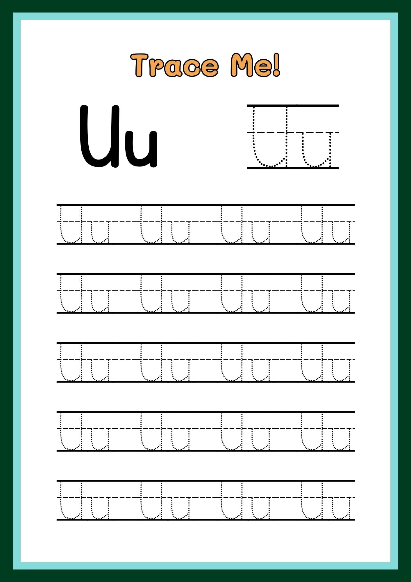 My Little ABC Tracing Booklet for Kids