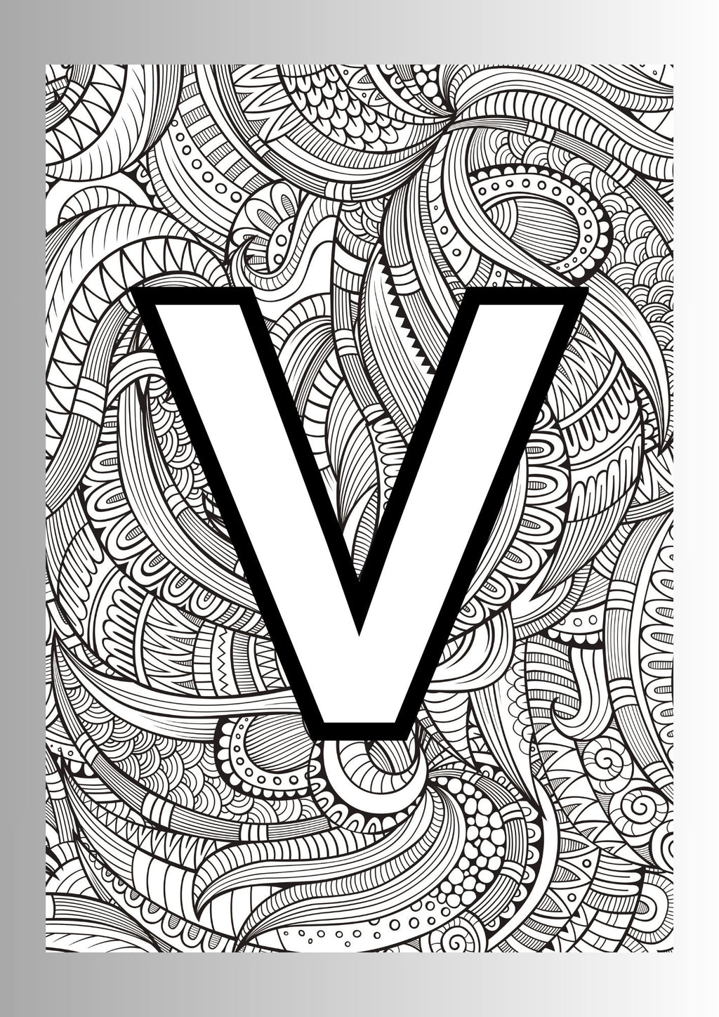 Educational Coloring Book for Kids – Editable Template (Digital)