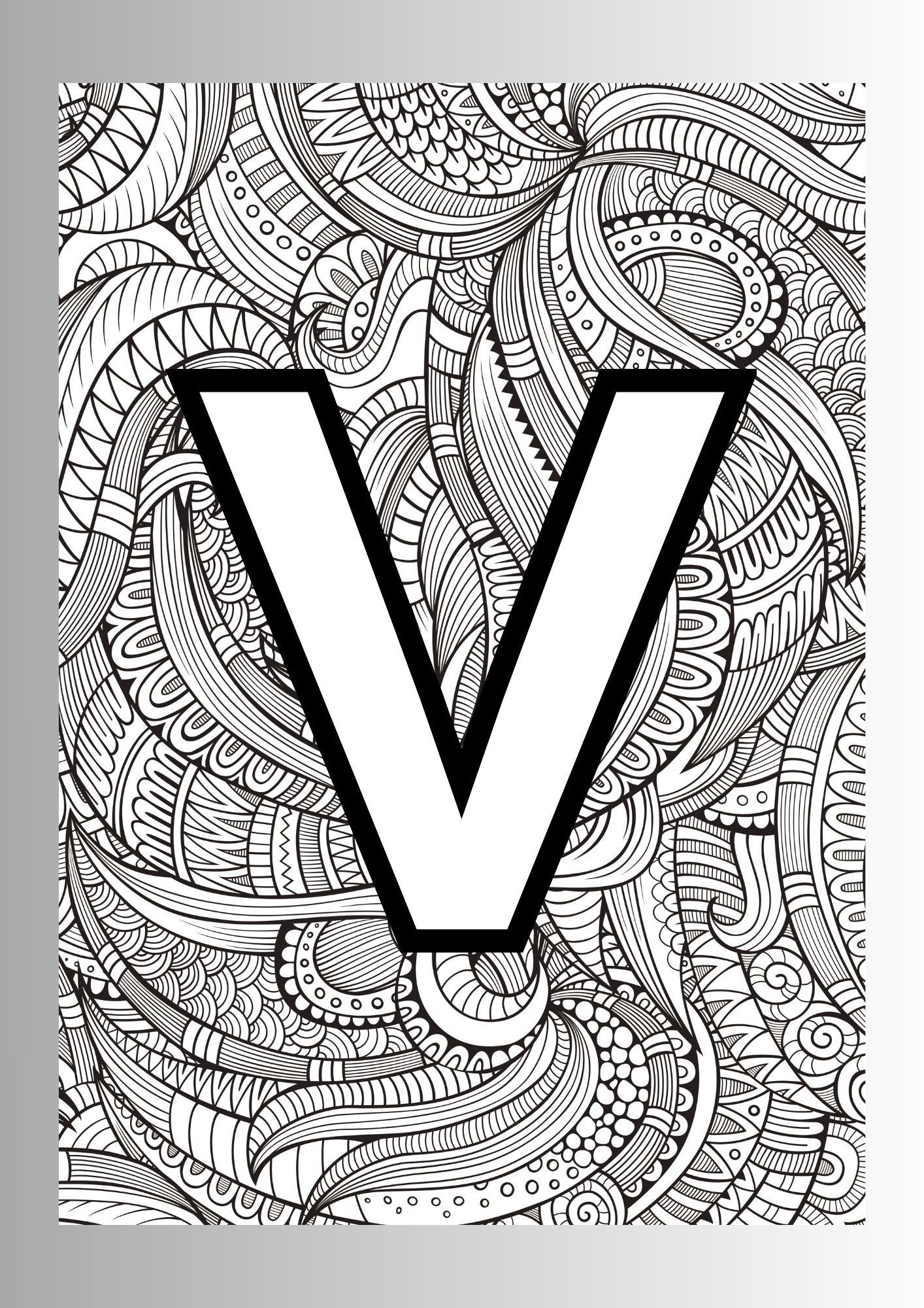 Educational Coloring Book for Kids – Editable Template (Digital)