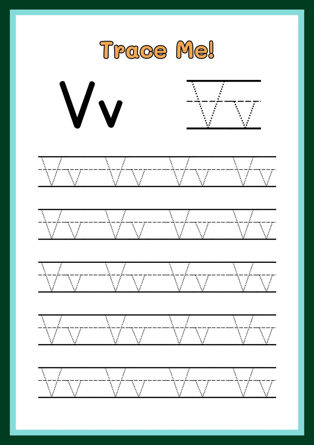 My Little ABC Tracing Booklet for Kids